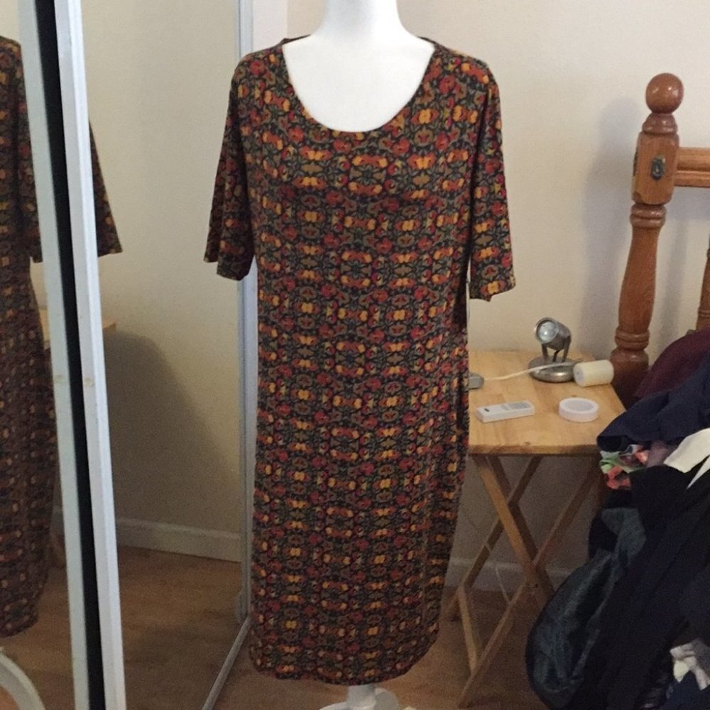 2XL LuLaRoe‎ Julia Dress A05 43